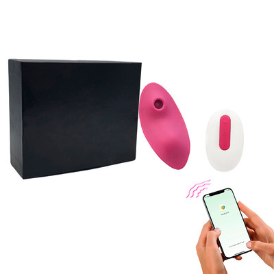 Vibrador de Calcinha Recarregável com 9 Vibrações, 9 Pulsações, Controle Remoto sem Fio e Aplicativo Gratuito - Victoria's Secret Vibrator | 8,7 x 4,1 cm