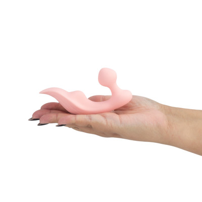 Vibrador para Calcinha Estimulador de Clitóris e Ânus com 9 Modos de Vibração, Recarregável e Controle Remoto - S-Hande Chomper-RCT | 12,7 x 5 cm | Disponível em 3 Cores