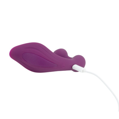 Foto 7 do produto Vibrador para Calcinha Estimulador de Clitóris e Ânus com 9 Modos de Vibração, Recarregável e Controle Remoto - S-Hande Chomper-RCT | 12,7 x 5 cm | Disponível em 3 Cores