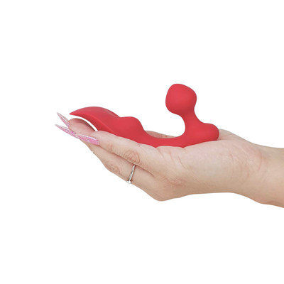 Foto 15 do produto Vibrador para Calcinha Estimulador de Clitóris e Ânus com 9 Modos de Vibração, Recarregável e Controle Remoto - S-Hande Chomper-RCT | 12,7 x 5 cm | Disponível em 3 Cores