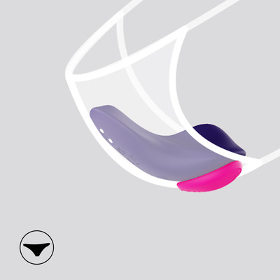 Foto 2 do produto Vibrador de Calcinha com Carregamento Magnético, 9 Modos de Vibração e Controle via App - My Love Winyi