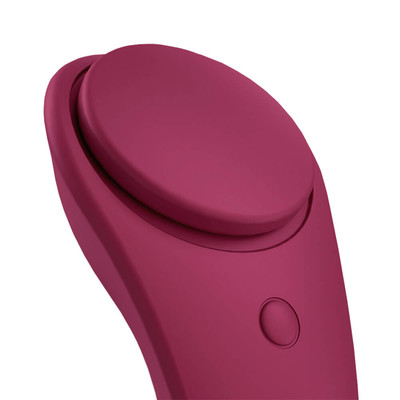 Foto 3 do produto Vibrador de Calcinha Recarregável com 10 Modos de Vibração e Controle por Aplicativo - Satisfyer Sexy Secret - 8,3 x 3,9 cm