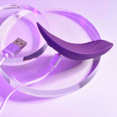 Foto 6 do produto Vibrador para Calcinha Recarregável com 10 Modos e Vibrações e Controle Remoto Sem Fio - Evolved Playboy Pleasure Our Little Secret | 8,6 x 4,1 cm