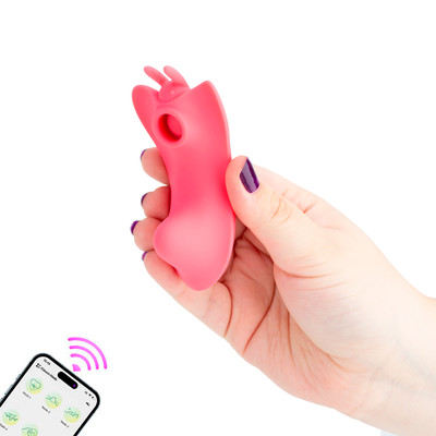Vibrador de Calcinha Recarregável com Ímã, Controle via Aplicativo, 9 Modos de Pulsação e Vibração - SI Grace | 9,5 x 4,5 cm | Disponível em 2 Cores