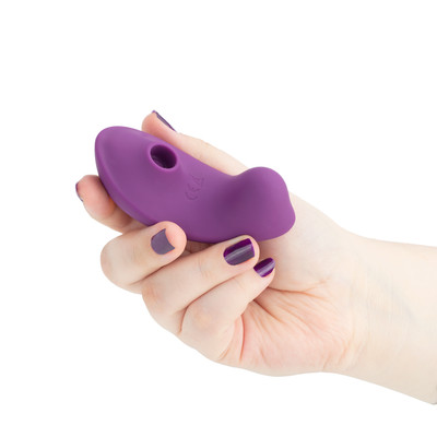 Vibrador de Calcinha Recarregável em Silicone Aveludado com Controle por Aplicativo, 9 Modos de Pulsação e Vibração - SI Allison | 9,2 x 4,3 cm | Disponível em 2 Cores
