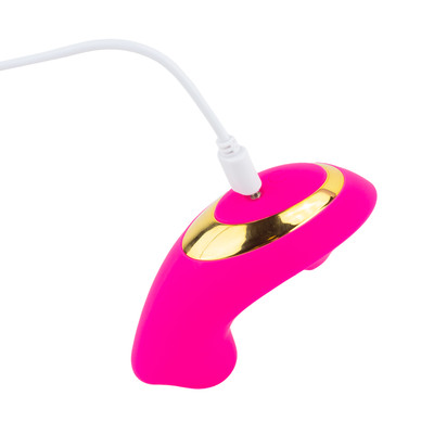 Foto 4 do produto Vibrador de Calcinha Recarregável em Silicone Aveludado com Controle por Aplicativo, 9 Modos de Pulsação e Vibração - SI Allison | 9,2 x 4,3 cm | Disponível em 2 Cores