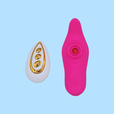 Vibrador de Calcinha em Silicone com 10 Modos de Vibrações, Controle Remoto sem Fio e Carregamento via USB | 10,6 x 3,8 cm