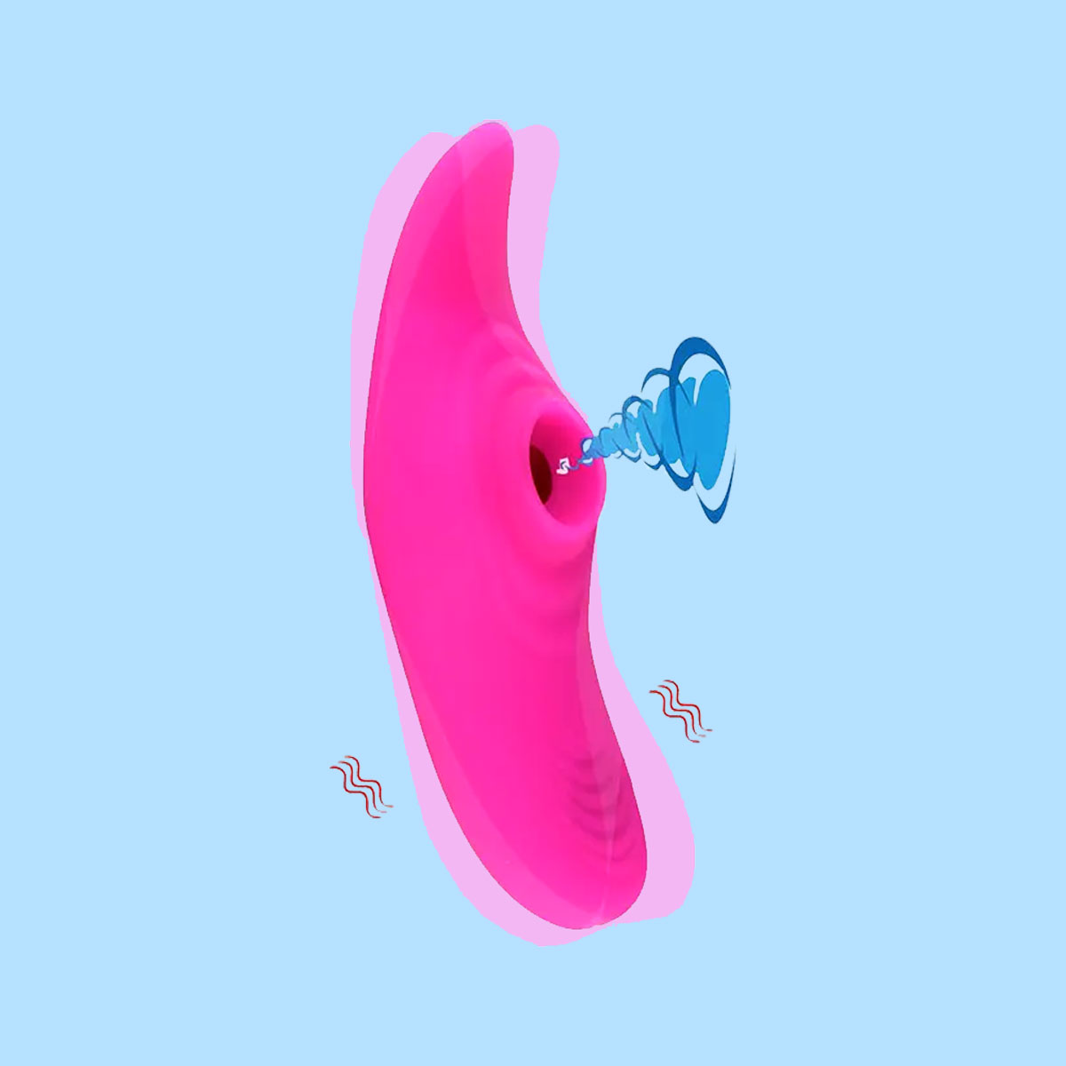 Vibrador de Calcinha em Silicone com 10 Modos de Vibrações, Controle Remoto sem Fio e Carregamento via USB | 10,6 x 3,8 cm - 3