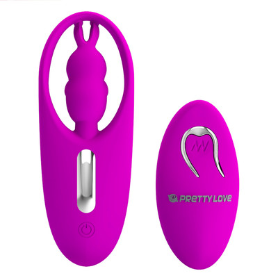 Foto 2 do produto Vibrador em Silicone 12 modos de Vibração, Controle Remoto Sem Fio e Calcinha Fio Dental - Pretty love Dancing Butterfly | 11,2 x 3,8 cm