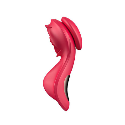 Vibrador para Calcinha em Silicone com 12 Modos de Vibração, Fixador Magnético, Recarregável e Controle por App - Paraty App | 8,5 x 4,2 cm