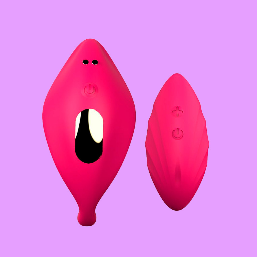 Vibrador de Calcinha em Silicone com 12 Vibrações, Mini Estimulador e Controle Remoto - Melo Wearable Vibrator | 9 x 4,4 cm - 2