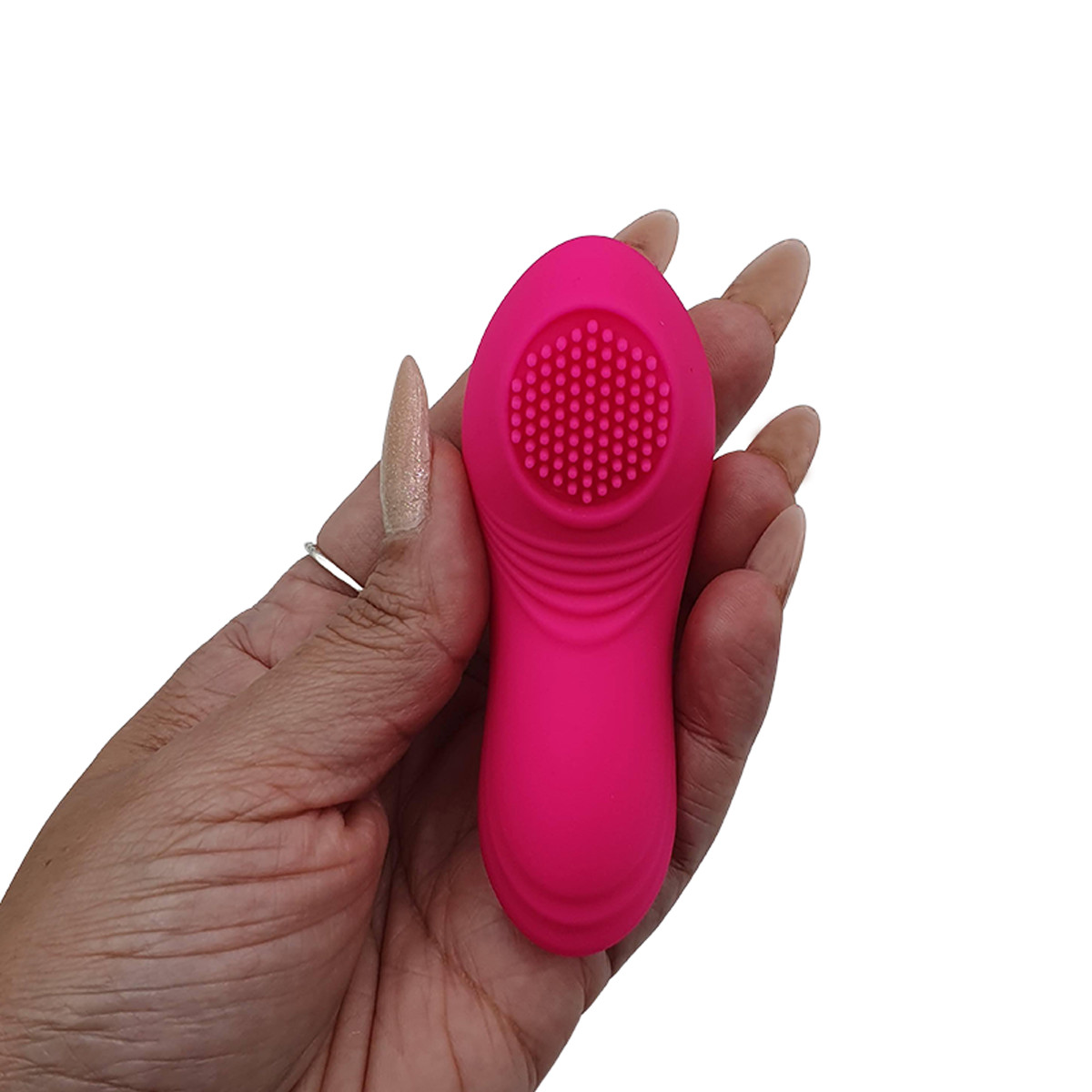 Vibrador de Calcinha em Silicone com 9 Modos de Vibração, Controle por App e Carregamento via USB | 9 x 3,3 cm | Disponível em 4 Cores - 11