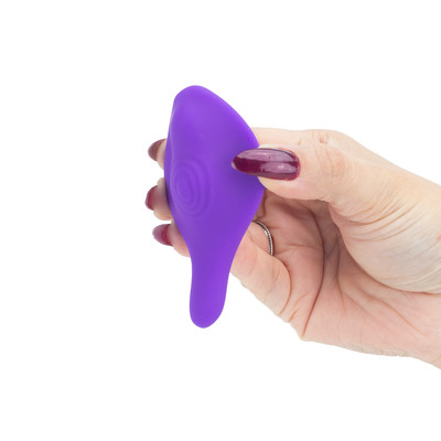 Vibrador de Calcinha em Silicone com Formato Ergonômico, 10 Modos de Vibração e Aplicativo Interativo - Insivible Wearable