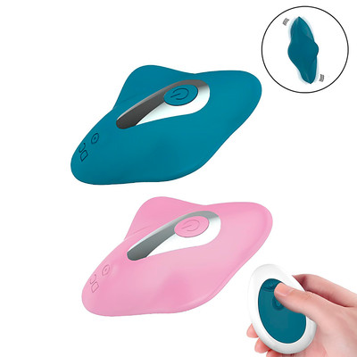 Vibrador de Calcinha em Silicone com Formato Ergonômico, 10 Modos de Vibração e Controle Remoto Sem fio - XXOO | Disponível em 2 Cores