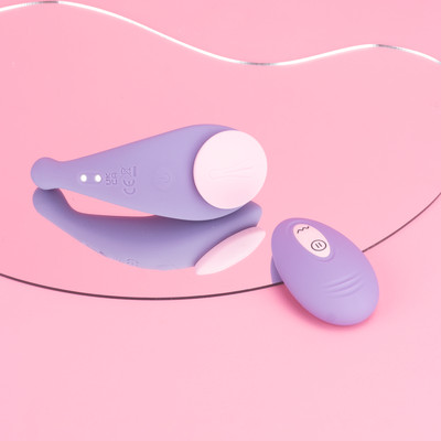 Foto 2 do produto Vibrador de Calcinha em Silicone Macio com 9 Modos de Vibração e Controle Remoto Sem Fio - Exclusiva Our Secret
