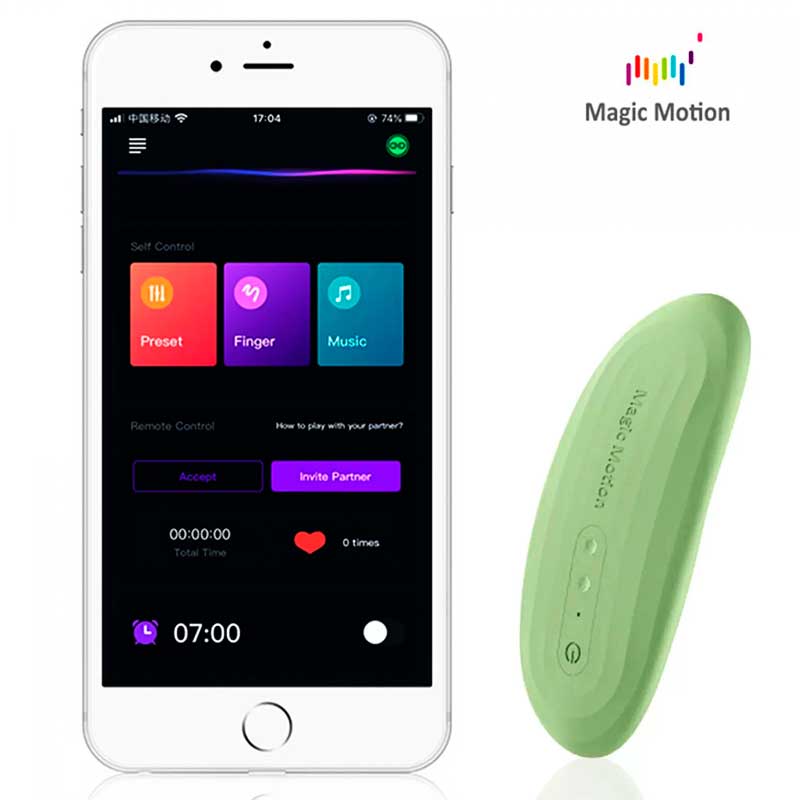 Vibrador de Calcinha em Silicone Recarregável com 10 Modos de Vibração, Aplicativo e Despertador - Magic Motion Nyx | Disponível em 2 Cores - 3