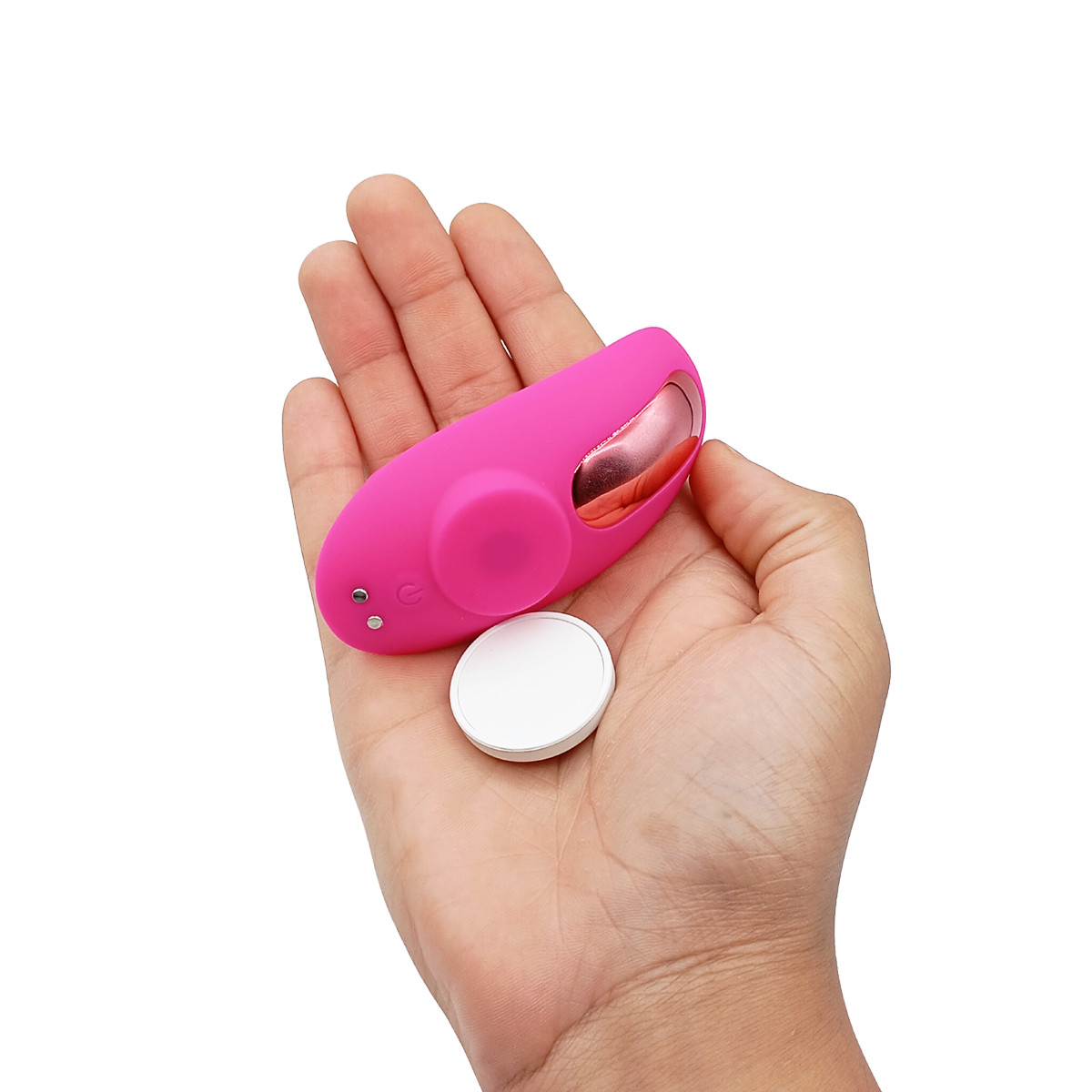 Vibrador para Calcinha em Silicone, 10 Modos de Vibração, 4 Tipos de Pulsação, Controle Remoto e Recarregável - Adão & Eva | 8,5 x 4,3 cm | Disponível em 2 Cores - 7