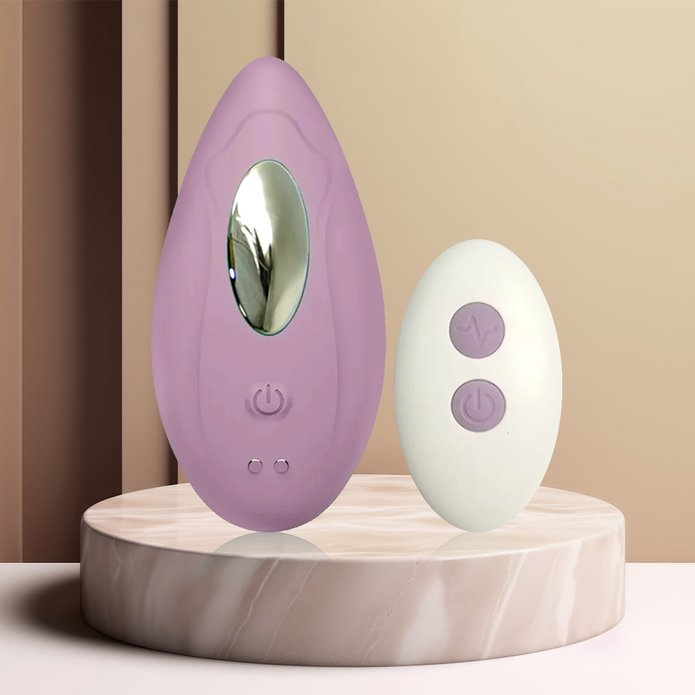 Vibrador de Calcinha em Silicone, Recarregável via Cabo USB com Controle Remoto e 6 Modos de Vibração - Adão & Eva | 9,2 x 4,5 cm | Disponível em 2 Cores - 6