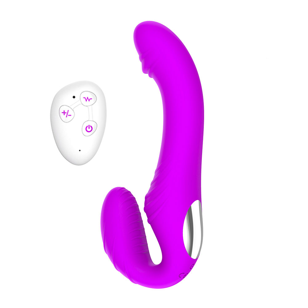 Vibrador para Casal com 10 Modos de Vibração e Controle Remoto sem Fio - Nv Toys Roma Penetrador Strapless | Disponível em 2 Cores - 2