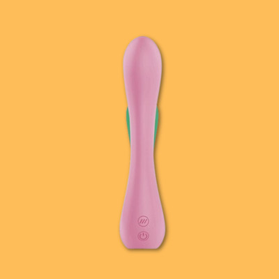 Foto 3 do produto Vibrador para Casal com Duas Pontas Estimuladoras Flexíveis, 10 Modos de Vibração e Recarregável - Intt Toys Double Passion | Disponível em 3 Cores