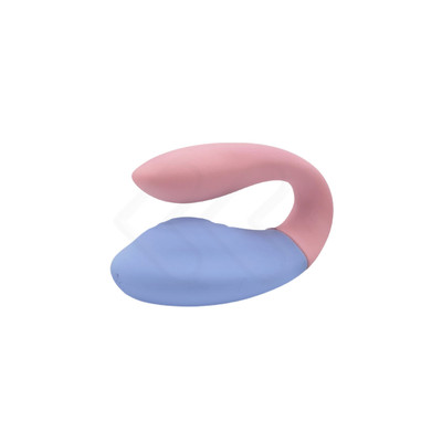Foto 3 do produto Vibrador de Casal Recarregável com 11 Modos de Vibração e Controle Remoto Sem Fio - Topo Toys Gardenia | 6,4 x 4,4 cm