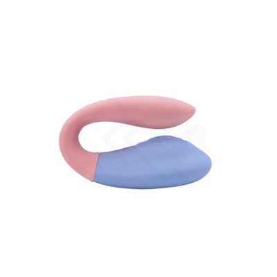 Foto 2 do produto Vibrador de Casal Recarregável com 11 Modos de Vibração e Controle Remoto Sem Fio - Topo Toys Gardenia | 6,4 x 4,4 cm