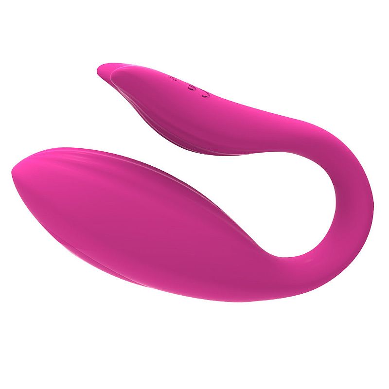 Vibrador para Casal Recarregável com 12 Programas de Vibrações e Controle Remoto Sem Fio - SI Ariel | 8 x 2,1 cm - 3