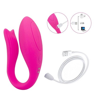 Foto 5 do produto Vibrador para Casal Recarregável com 12 Programas de Vibrações e Controle Remoto Sem Fio - SI Ariel | 8 x 2,1 cm