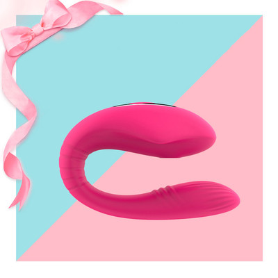 Foto 7 do produto Vibrador Para Casal Recarregável com 8 Modos de Vibrações, 5 Modos de Pulsação e Controle Remoto Sem Fio - Eletric Sucking Massager | 27 x 5,1 cm | Disponível em 3 Cores