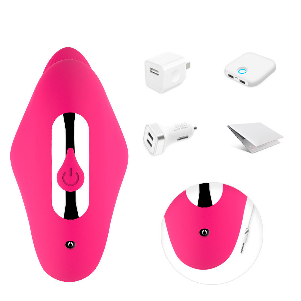 Vibrador Para Casal Recarregável com 8 Modos de Vibrações, 5 Modos de Pulsação e Controle Remoto Sem Fio - Eletric Sucking Massager | 10 x 5,1 cm | Disponível em 3 Cores - 3