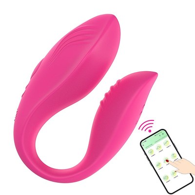 Foto 4 do produto Vibrador para Casal Recarregável, Feito em Silicone, 12 Modos de Vibrações e App Control - Ella | Disponível em 2 Cores