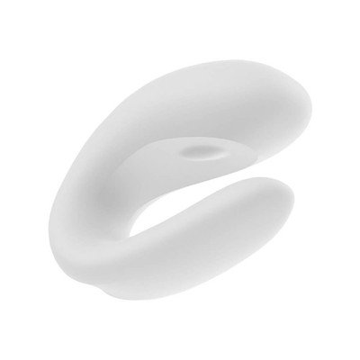Foto 9 do produto Vibrador para Casal Recarregável em Silicone com 10 Modos de Vibração, Aplicativo e À Prova D'Água - Satisfyer Double Joy | 6 x 4,1 cm | Disponível em 3 Cores