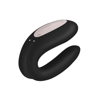 Foto 15 do produto Vibrador para Casal Recarregável em Silicone com 10 Modos de Vibração, Aplicativo e À Prova D'Água - Satisfyer Double Joy | 6 x 4,1 cm | Disponível em 3 Cores