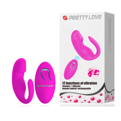 Vibrador de Ponto G em Silicone com 12 Modos de Vibrações, Recarregável  e Controle Remoto sem Fio - Pretty Love Tiffany | Disponível em 3 Cores