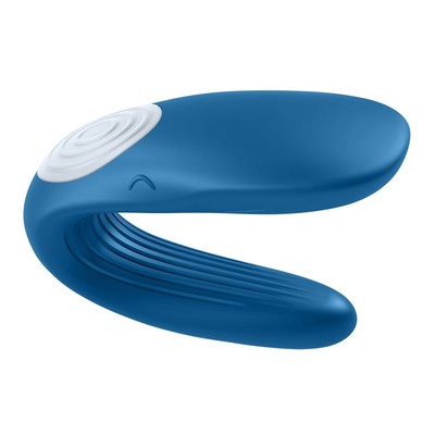 Foto 4 do produto Vibrador para Casal Recarregável em Silicone, 2 Motores com 10  Vibrações - Satisfyer Double Whale| 12 x 3,3 cm