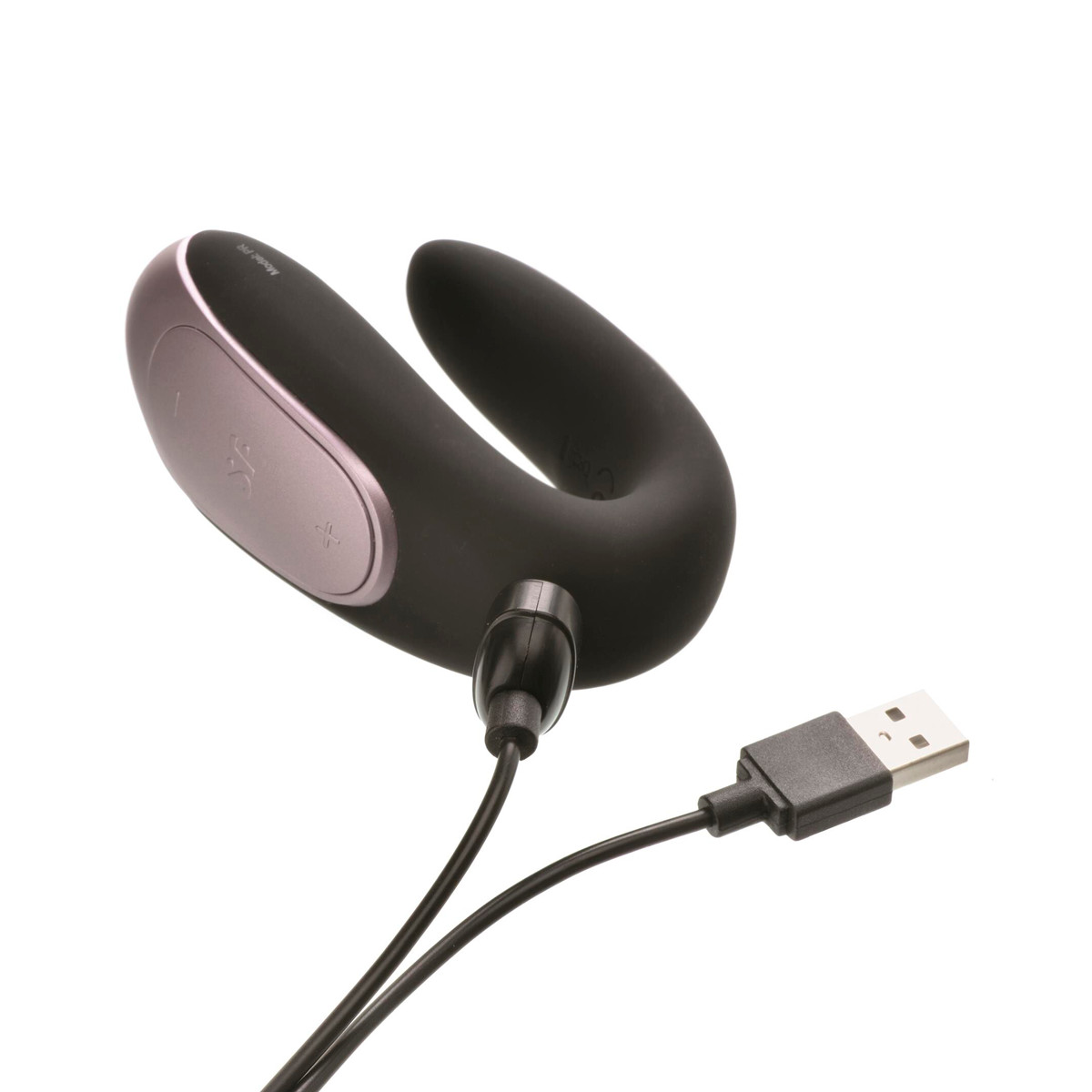 Vibrador para Casal Recarregável em Silicone com 10 Modos de Vibrações, Controle Remoto e Aplicativo - Satisfyer Double Fun | 9,3 x 4,2 cm | Disponível em 3 Cores - 5