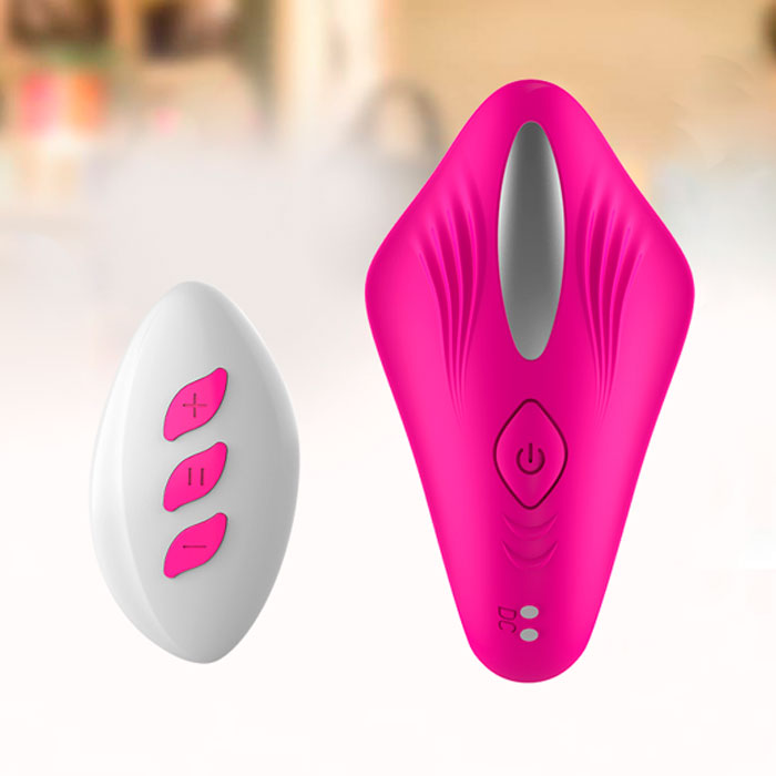 Vibrador para Casal Revestido em Silicone com 12 Modos de Vibrações e Controle Remoto - Pleasure Dreams | 6,3 x 2,7 cm - 3