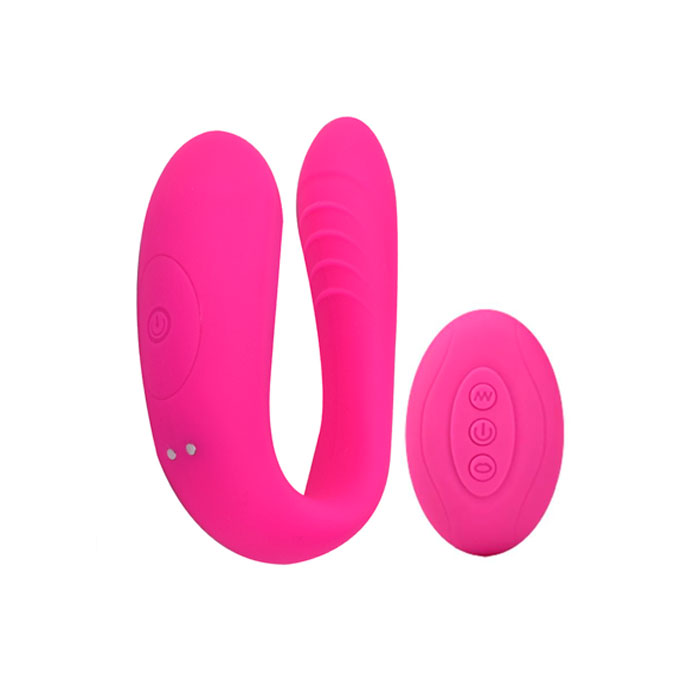 Vibrador para Casal em Silicone com 10 Modos de Vibração e Controle Remoto sem Fio, Recarregável - Electric Sucking Massager - 3