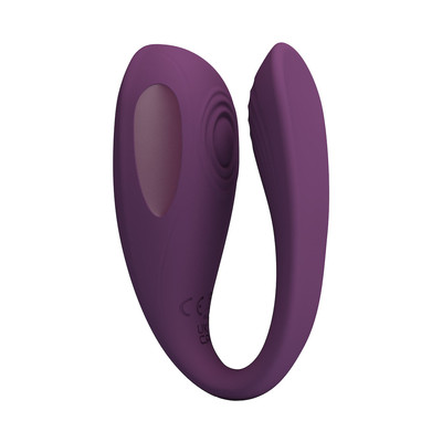 Foto 3 do produto Vibrador para Casal em Silicone com 10 Modos de Vibração e Pulsação com Controle via Aplicativo - Pretty Love Aari