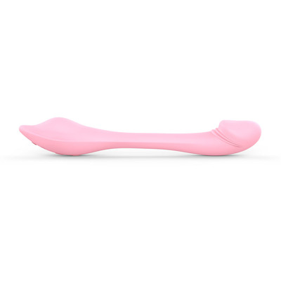 Vibrador de Casal em Silicone com 11 Modos de Vibração, Recarregável e Controle via Aplicativo - 21,2 x 2,7 cm | Disponível em 2 Cores