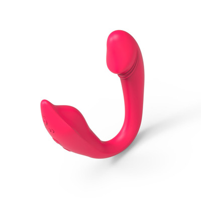 Foto 2 do produto Vibrador de Casal em Silicone com 11 Modos de Vibração, Recarregável e Controle via Aplicativo - 21,2 x 2,7 cm | Disponível em 2 Cores