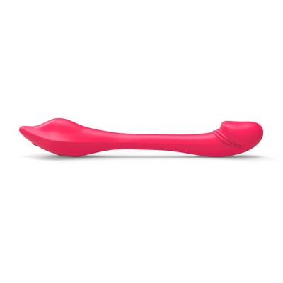 Foto 3 do produto Vibrador de Casal em Silicone com 11 Modos de Vibração, Recarregável e Controle via Aplicativo - 21,2 x 2,7 cm | Disponível em 2 Cores