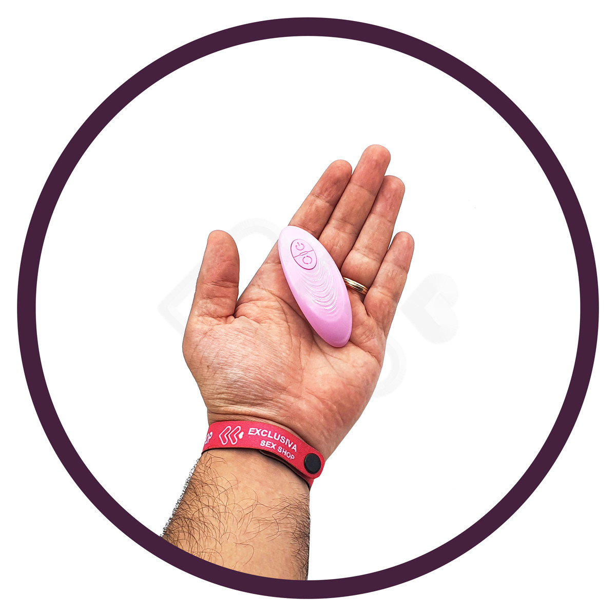 Vibrador para Casal em Silicone com 7 Modos de Vibração e Controle Remoto Sem Fio - Dibe Orgasm Clitorial Super Vibrators | 10,5 x 2,7 cm | Disponível em 2 Cores - 11