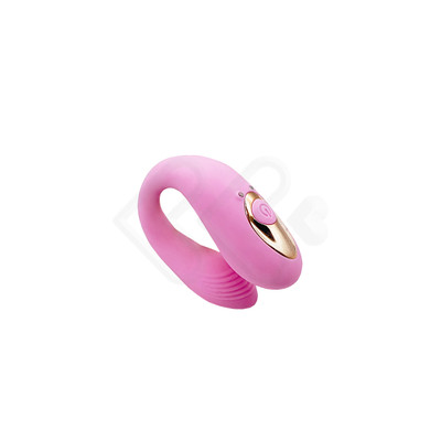 Foto 7 do produto Vibrador para Casal em Silicone com 7 Modos de Vibração e Controle Remoto Sem Fio - Dibe Orgasm Clitorial Super Vibrators | 10,5 x 2,7 cm | Disponível em 2 Cores