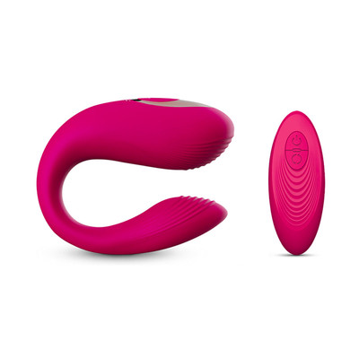 Vibrador para Casal em Silicone com 7 Modos de Vibração e Controle Remoto Sem Fio - Dibe Orgasm Clitorial Super Vibrators | 10,5 x 2,7 cm | Disponível em 2 Cores