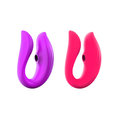 Foto 2 do produto Vibrador de Casal em Silicone com 9 Modos de Vibrações e Pulsações, Controle via Aplicativo e Recarregável - SI | Disponível em 2 Cores