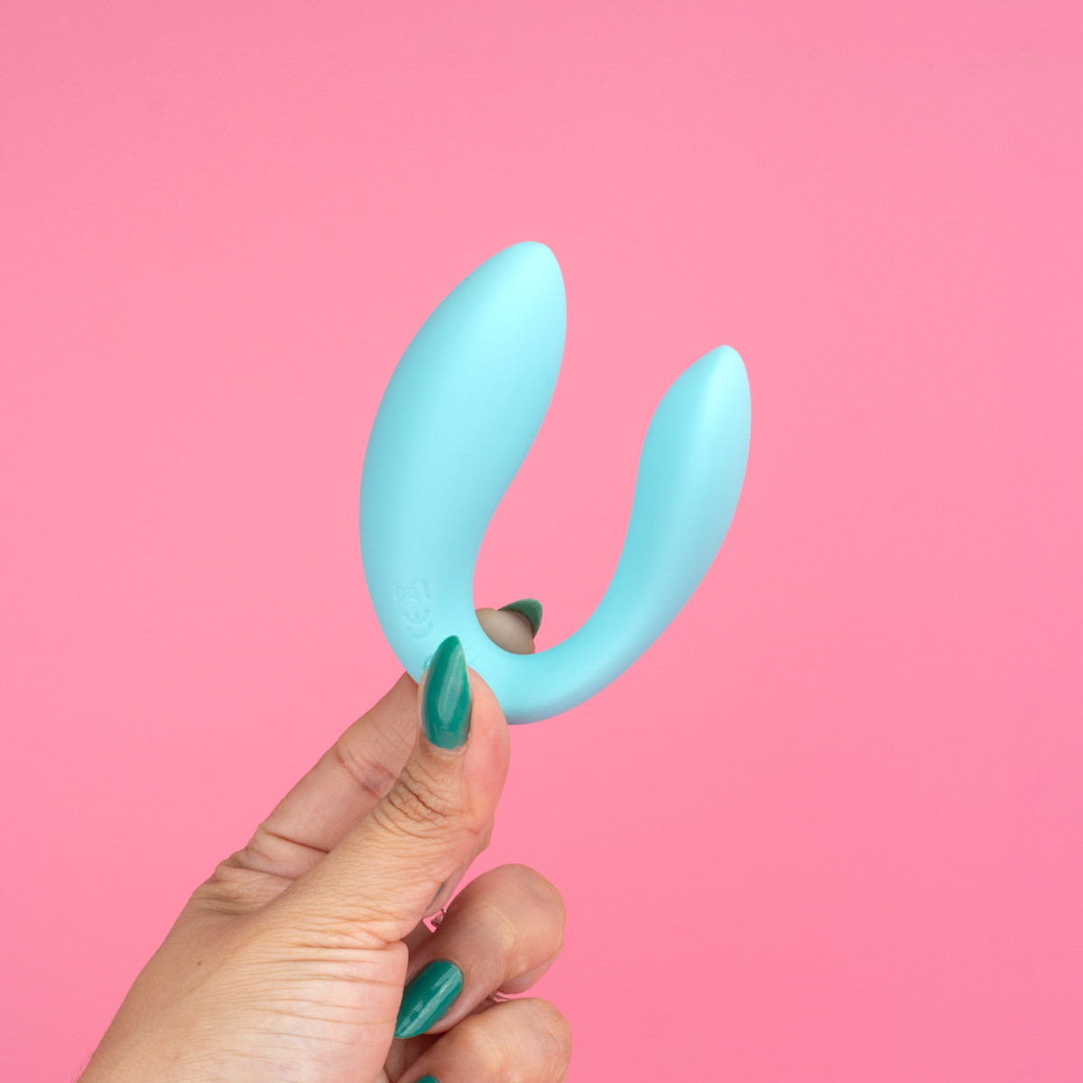 Vibrador para Casal em Silicone Cirúrgico com 9 Modos de Vibração e Resistente à Água - Intt Toys Sincronia - 4