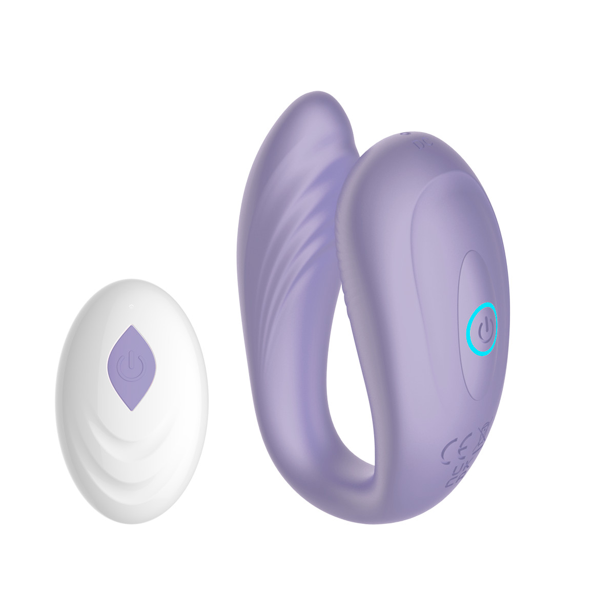 Vibrador de Casal em Silicone Macio com 9 Modos de Vibração e Controle Remoto Sem Fio - Exclusiva Dpio - 2