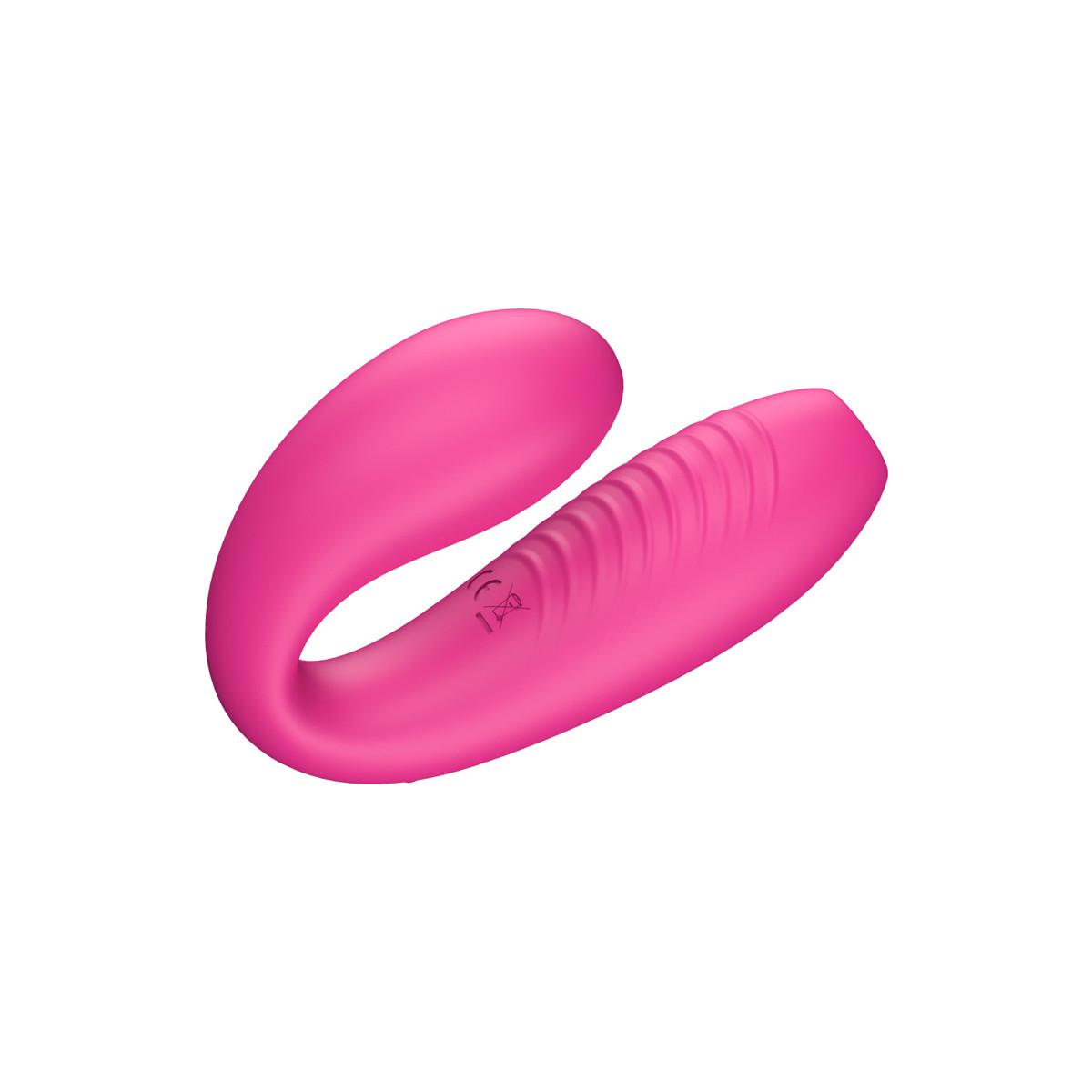 Vibrador para Casal em Silicone com Sucção e 7 Modos de Vibração - Dibe Sex Massager Abby | 7,3 x 3,4 cm | Disponível em 2 Cores - 8