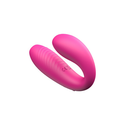 Foto 9 do produto Vibrador para Casal em Silicone com Sucção e 7 Modos de Vibração - Dibe Sex Massager Abby | 7,3 x 3,4 cm | Disponível em 2 Cores
